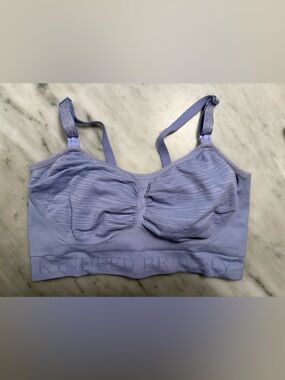 Kindred Bravely - Nursing & Pumping Bra - Large - Vintage Blue